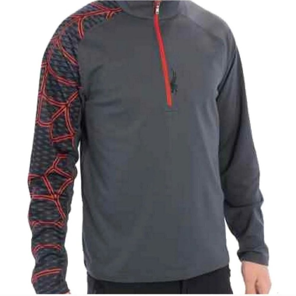 Spyder Ski Snow Gate Neck 1/2 Zip Shirt Size M